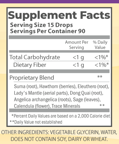 Moon phases 2oz nutrition facts.