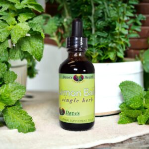 Lemon Balm with plant.