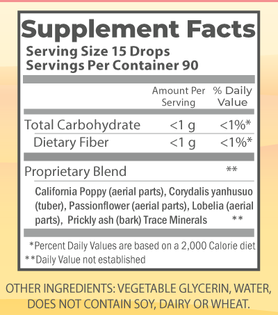 Nerve Relief 2oz nutrition facts.