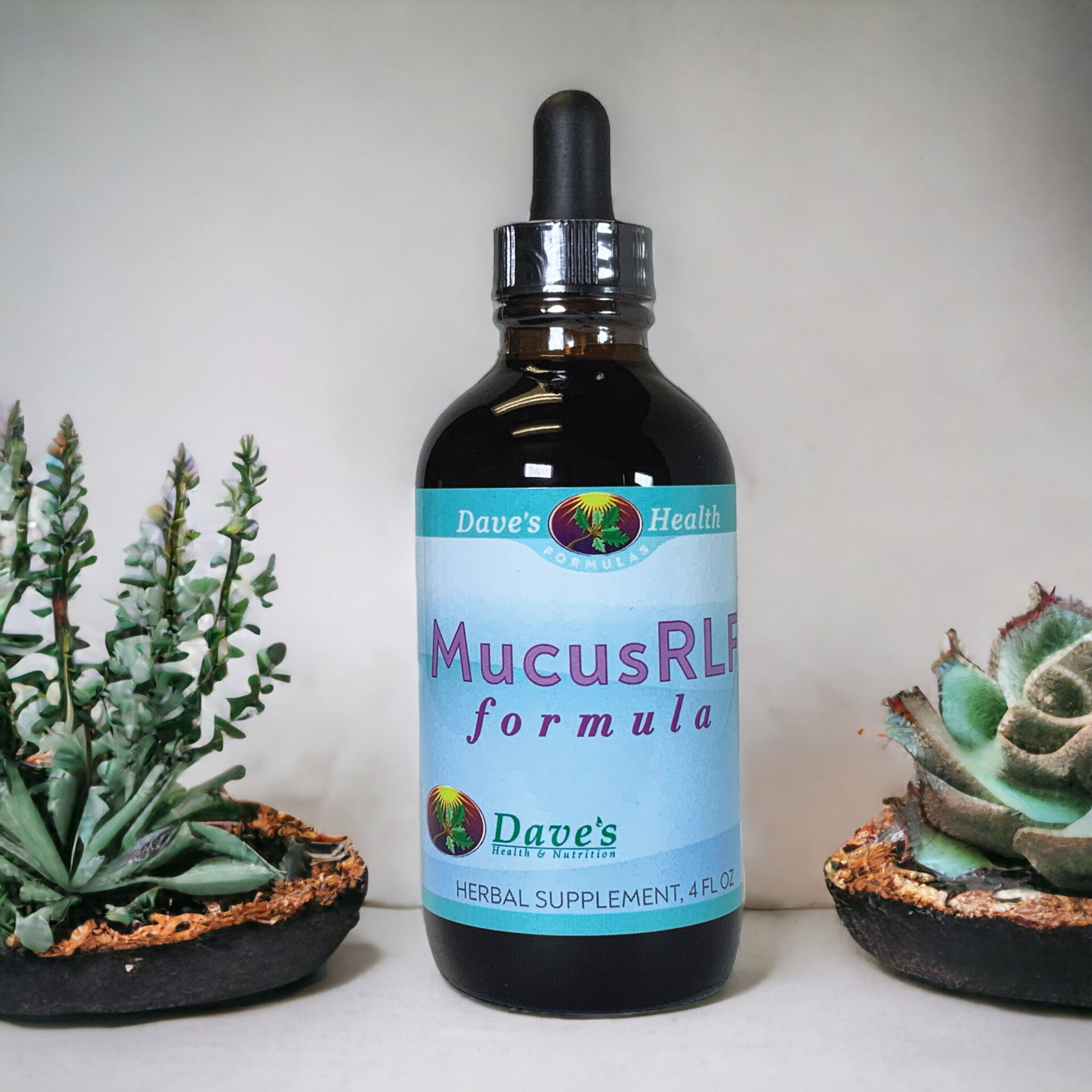 Mucus RLF 4oz with air plants.