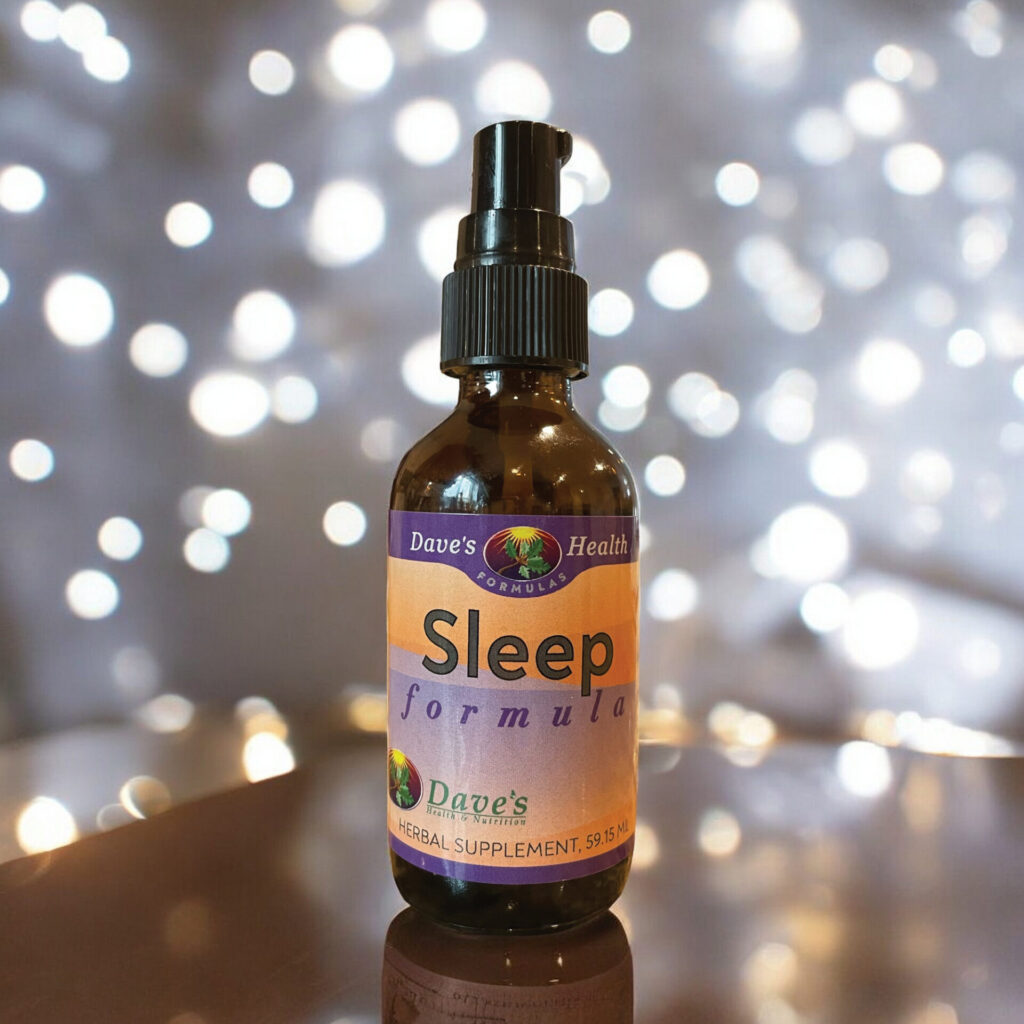 Dave's Sleep Formula liquid.